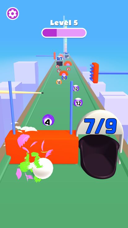 Billiards Run游戏截图