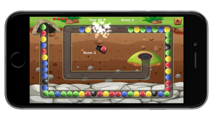 Marble Mission Blast游戏截图