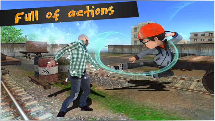 Street Hero Epic Kid Fighter游戏截图