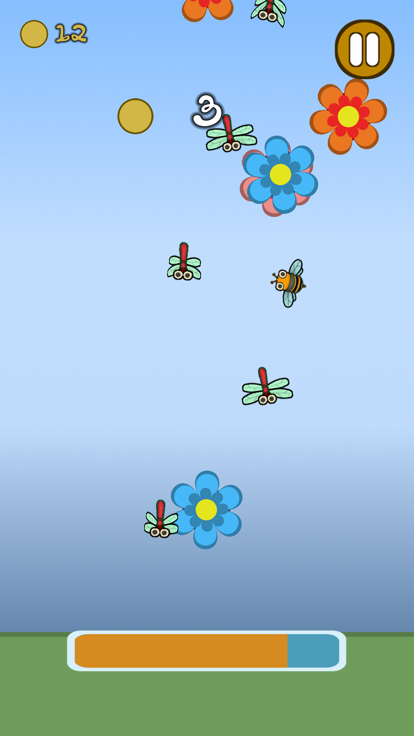 Bounce The Bee游戏截图
