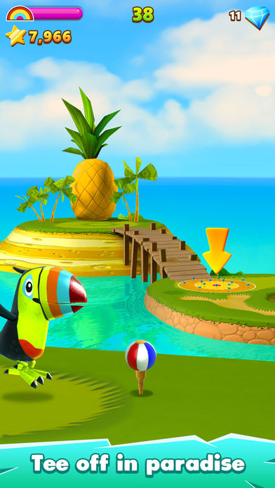 Golf Island游戏截图