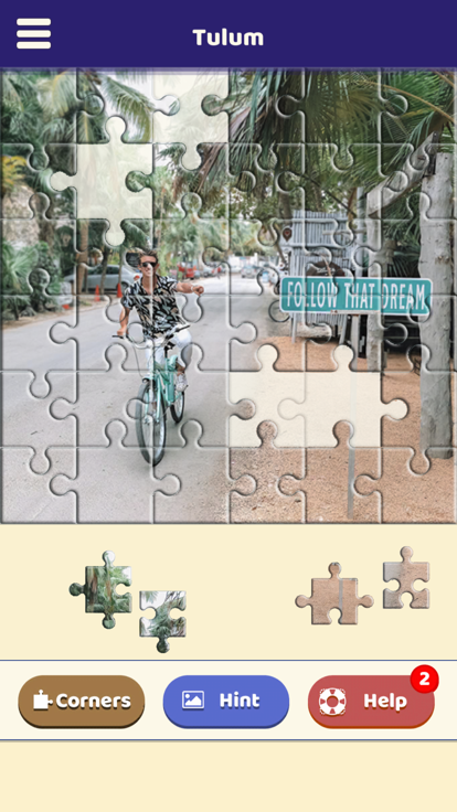 Tulum Sightseeing Puzzle游戏截图