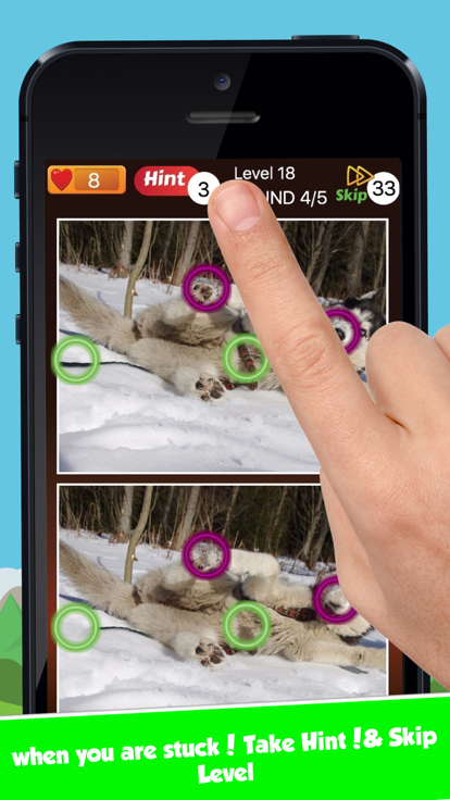 找不同 - 大家来找茬图片游戏截图