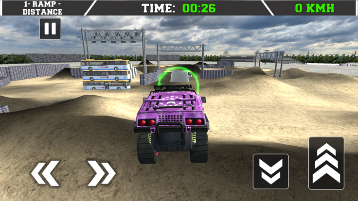 Monster Truck Offroad Driving游戏截图