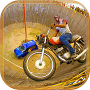 Well of Death Car & Moto Stunt Rider
