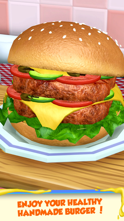 Burger Maker-Kids Cooking Game游戏截图