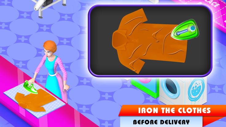 我的洗衣店经理店游戏截图