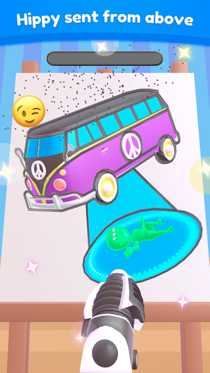 Coloring balls游戏截图