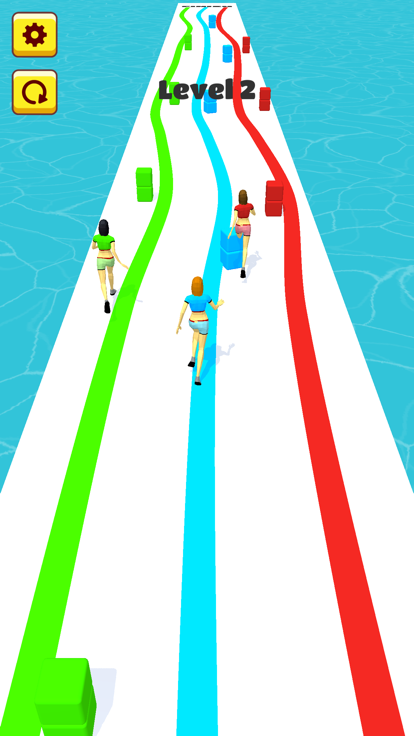 Follow the Line 3D游戏截图