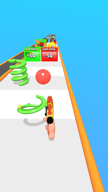 Marble Gun Run游戏截图