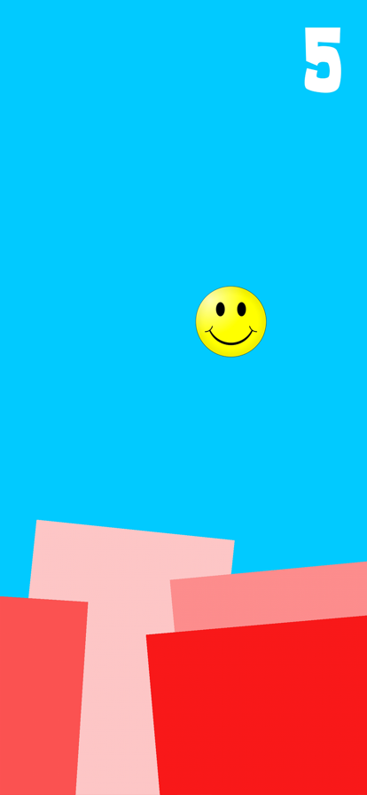 快乐跳跃的表情符号:)游戏截图