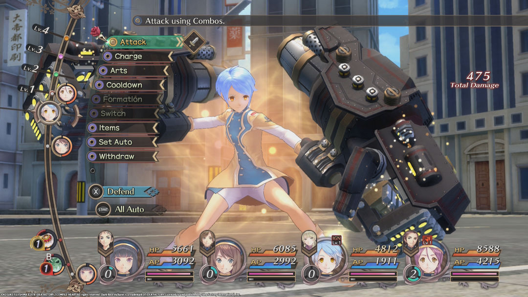 Dark Rose Valkyrie游戏截图