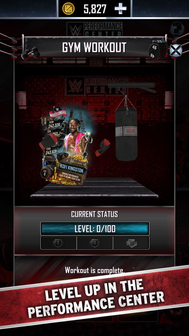 Screenshot of WWE SuperCard – Multiplayer Card Battle Game