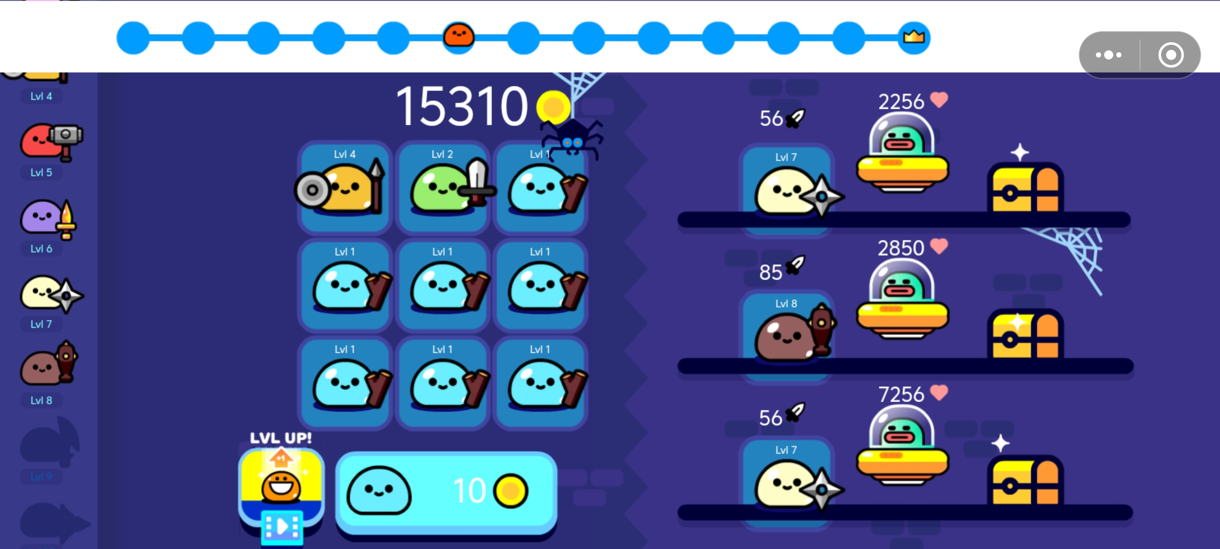 合成史莱姆游戏截图