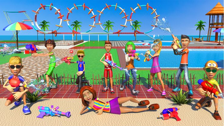 水上乐园射击冲突3D游戏截图