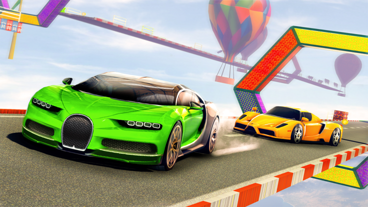 High Jump Car Stunt 3D Driver游戏截图