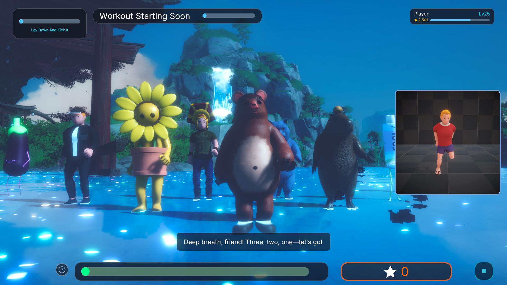 超级律动健身模拟器游戏截图