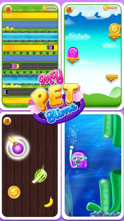 史萊姆我的宠物具 - 款宠物养成游戏游戏大全游戏截图