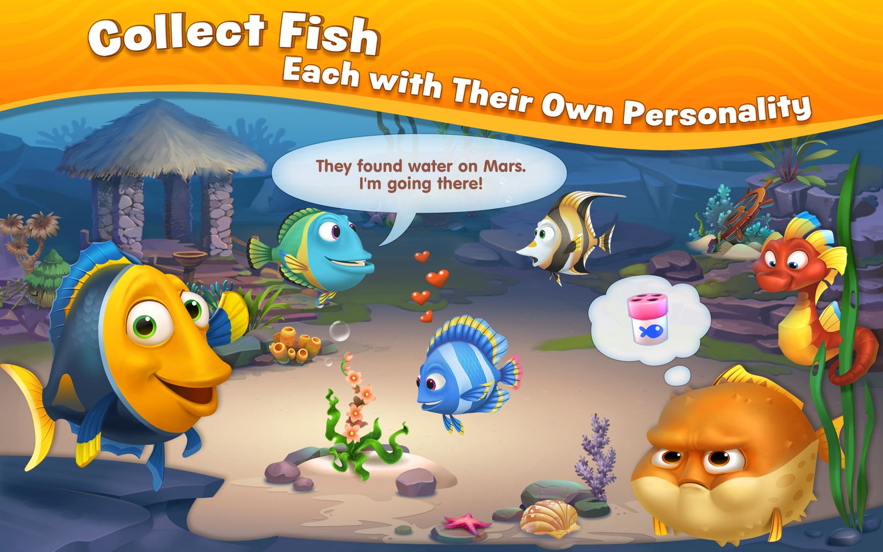 Screenshot of Fishdom: Deep Dive