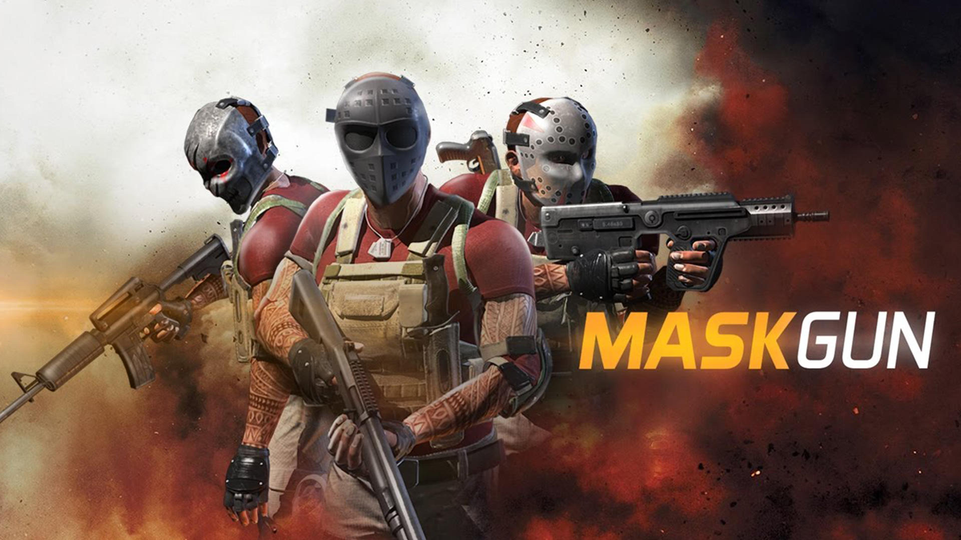 MaskGun: FPS 枪战射击游戏游戏截图