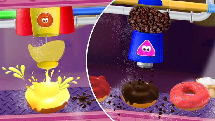 甜甜圈工厂烹饪游戏游戏截图