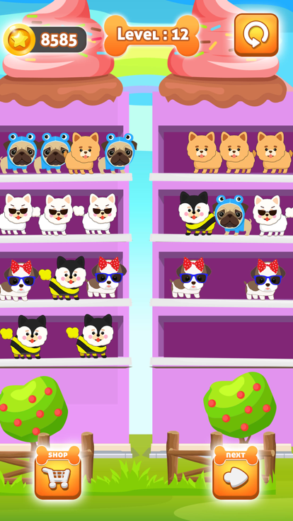 我的狗类游戏：宠物收容所游戏截图