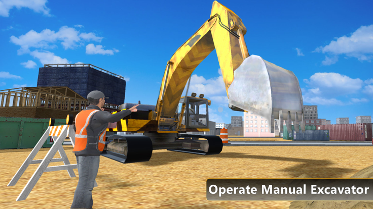 重型挖掘机自卸车 - 工程机械驾驶模拟器游戏截图