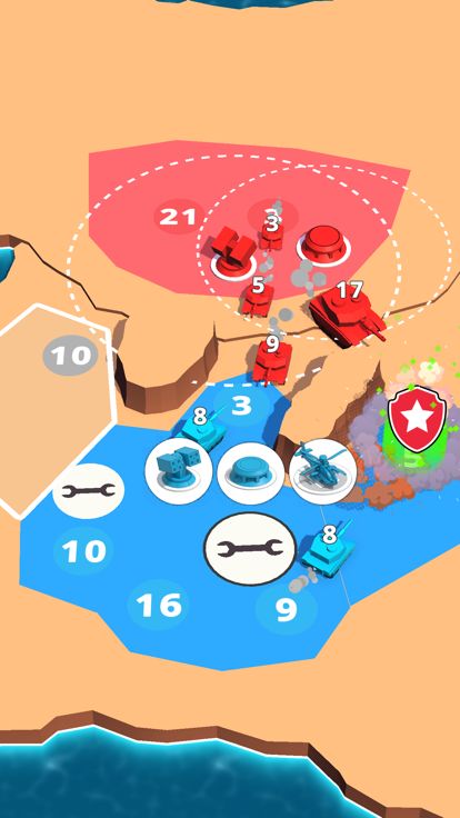 Mini Wars 3D游戏截图