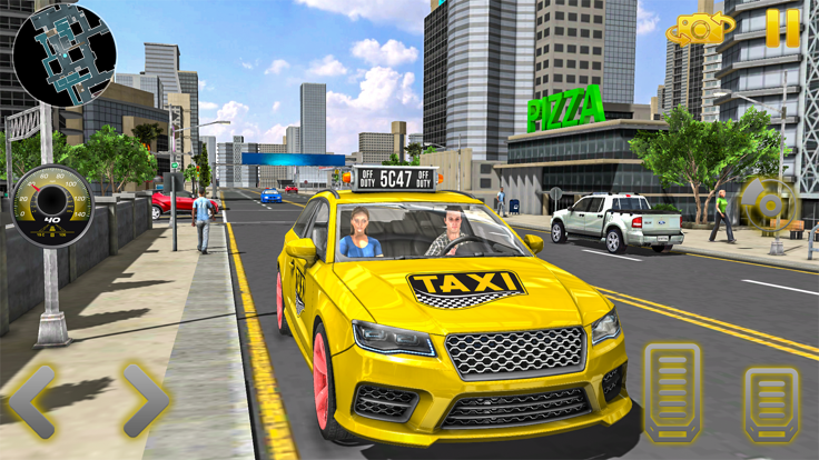 城市汽车出租车模拟器 2023游戏截图