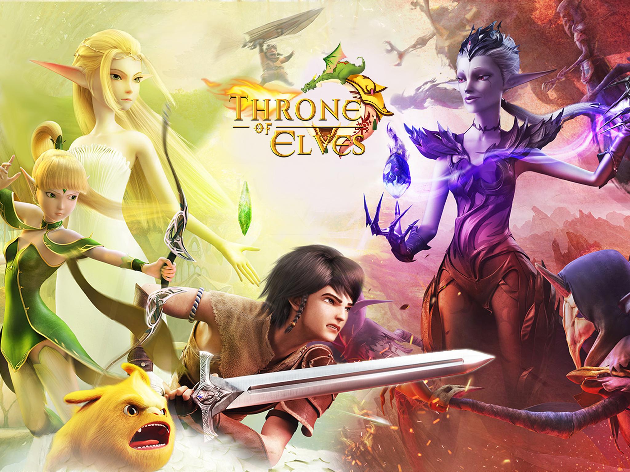 throne of elves 3d