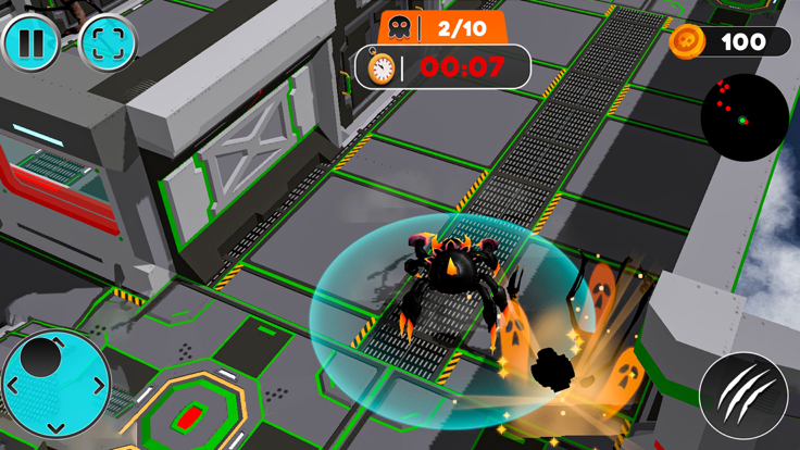 Monster Battle: Alien War Game游戏截图