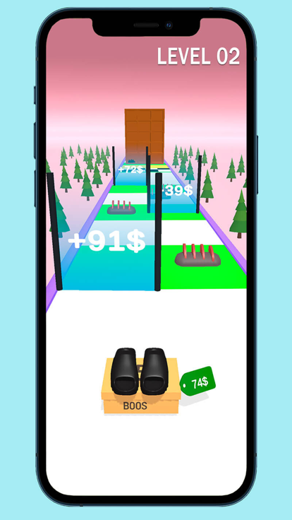 Shoes Rush Evolution 3D游戏截图