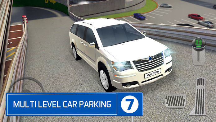 Multi Level 7 Car Parking Garage Park Training Lot游戏截图