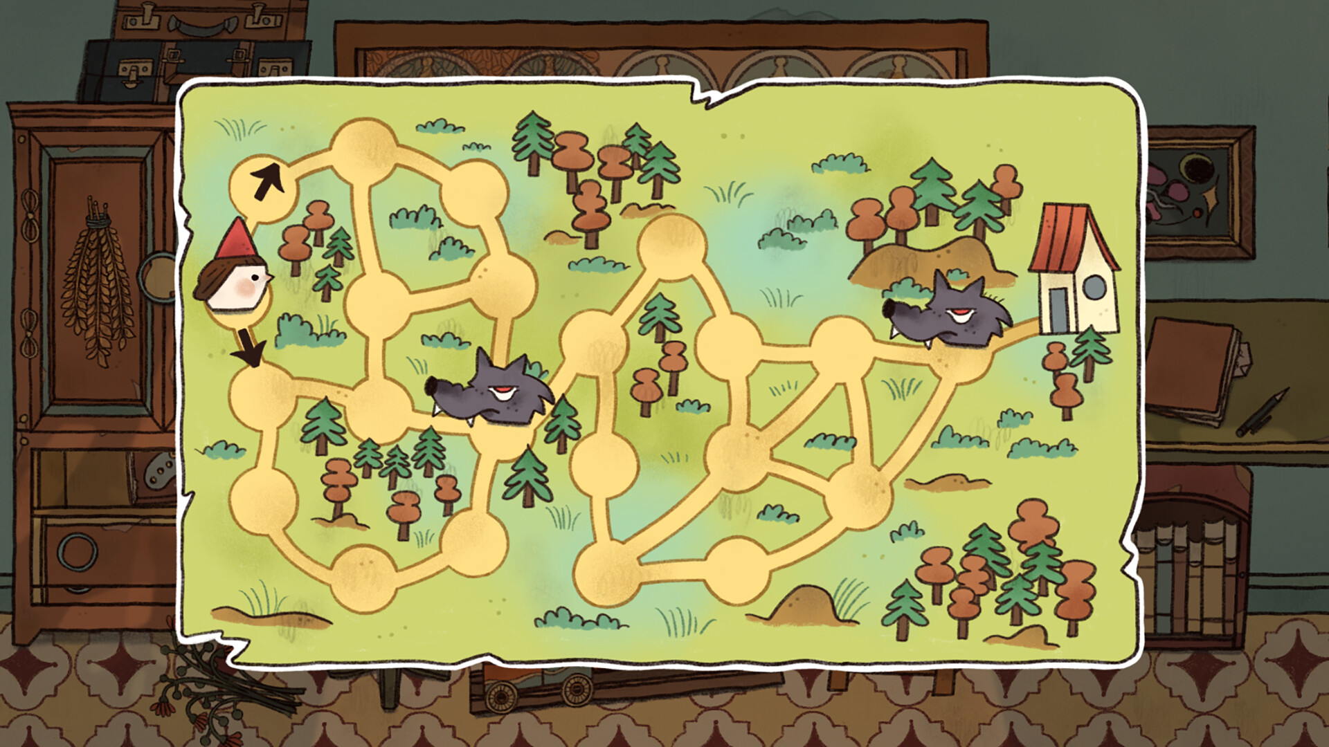 窗台上的蝴蝶游戏截图