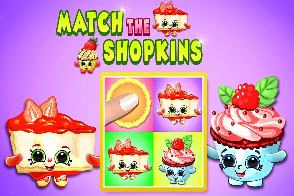 Screenshot of Match the Shopkins