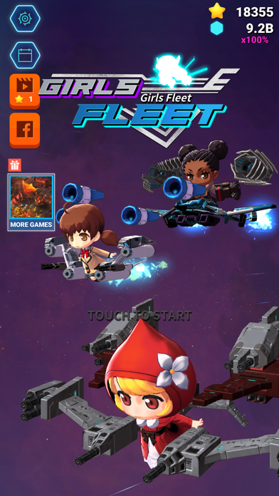 Girls Fleet – shooting game游戏截图