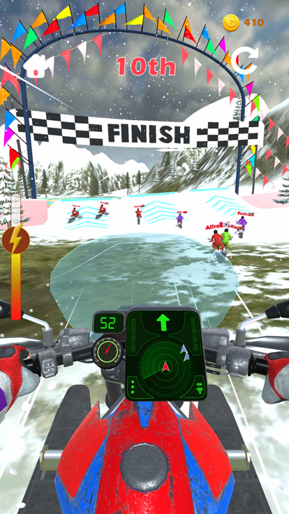 Snow Racer!游戏截图