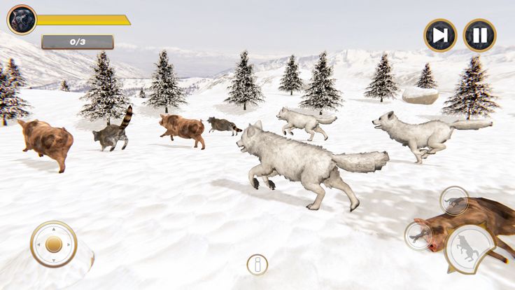 The Wolf Simulator Wild Life游戏截图
