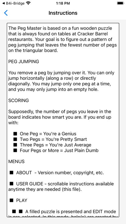 Peg Master游戏截图