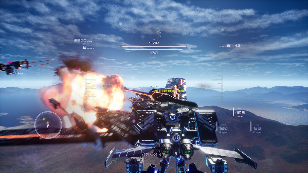 铁翼少女游戏截图