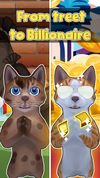 Cat Life: Merge Money游戏截图