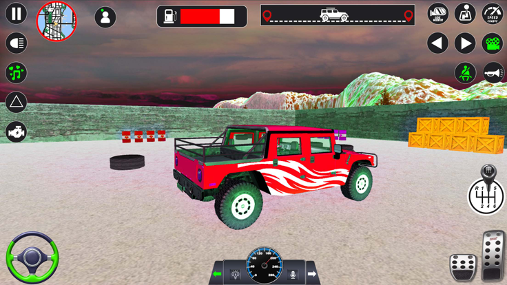 Offroad Jeep Driving & Parking游戏截图