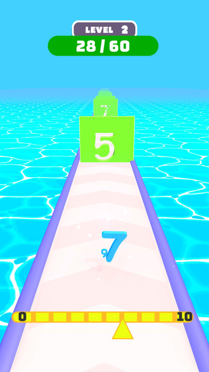 Number Shape Runner游戏截图