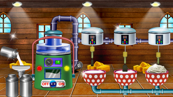 纯牛奶黄油厂游戏截图