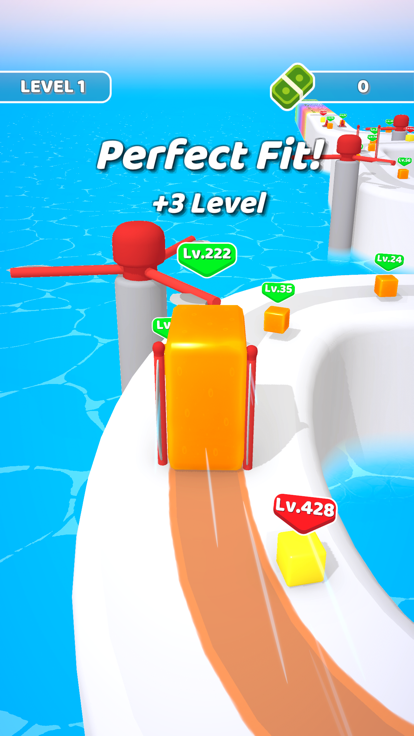 Level Up Jelly游戏截图