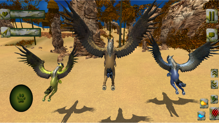 Flying Majestic Griffin Game游戏截图