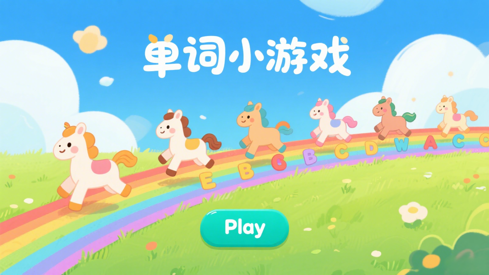 英语单词小游戏游戏截图