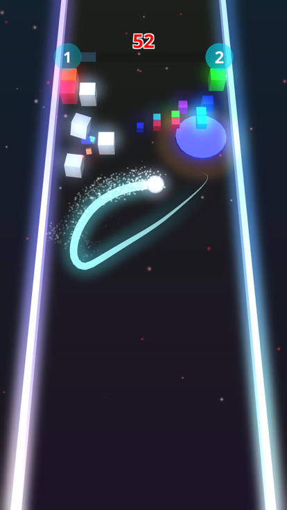 球洞大作战 - 黑洞吞噬炫彩公路游戏截图