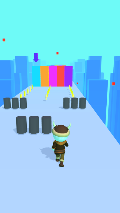 Hyper 跑 3D 离线 游戏游戏截图