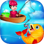 Fisher Man Fishing Gameicon